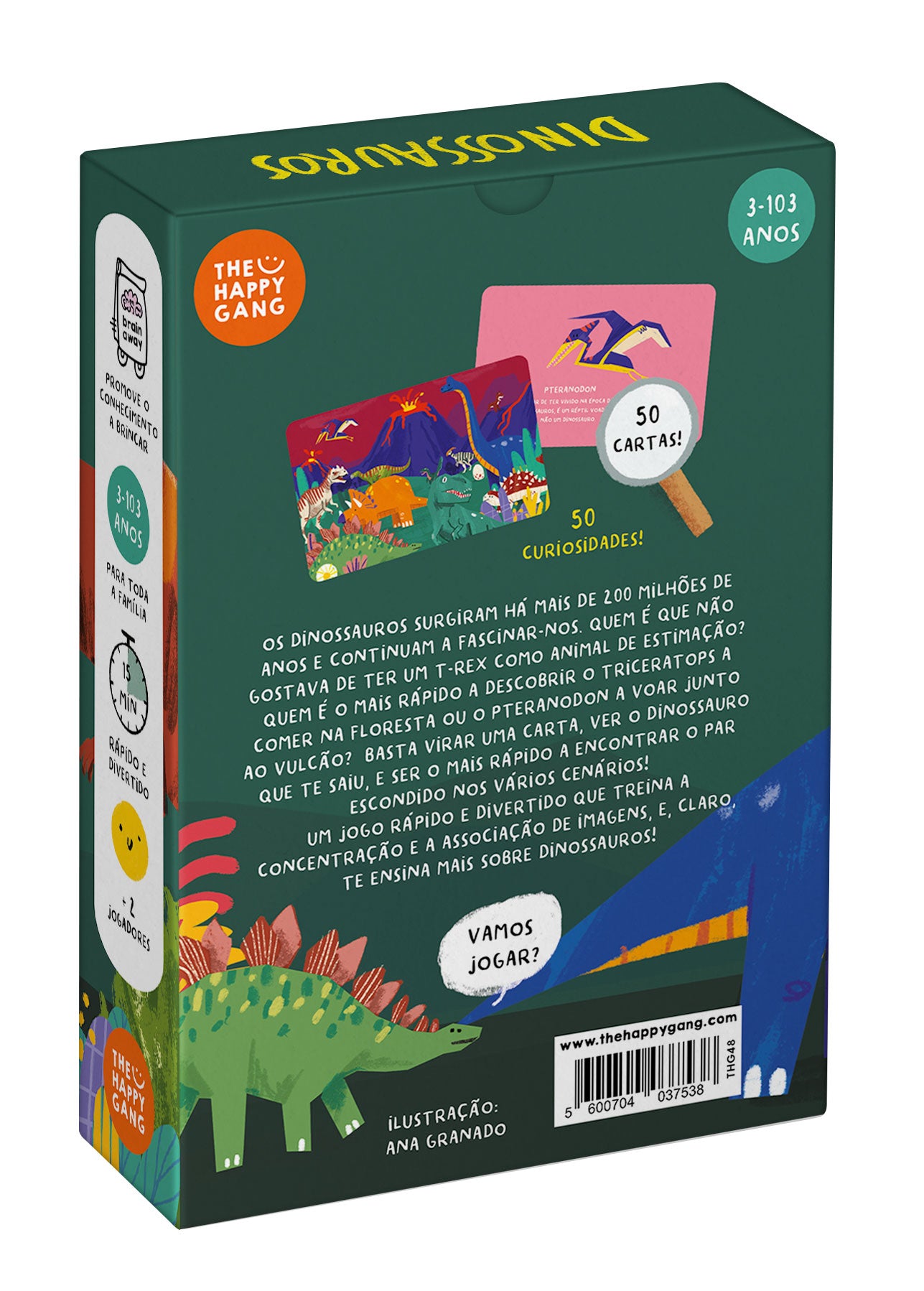Brain Away - Procura e encontra DINOSSAUROS