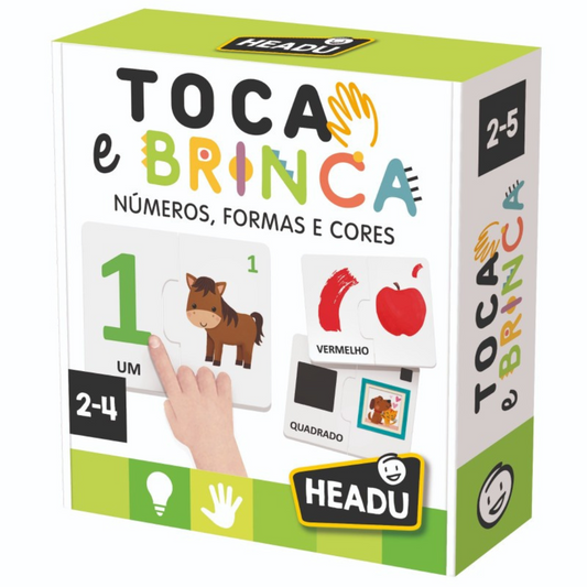 Toca e Brinca - Números, Formas e Cores