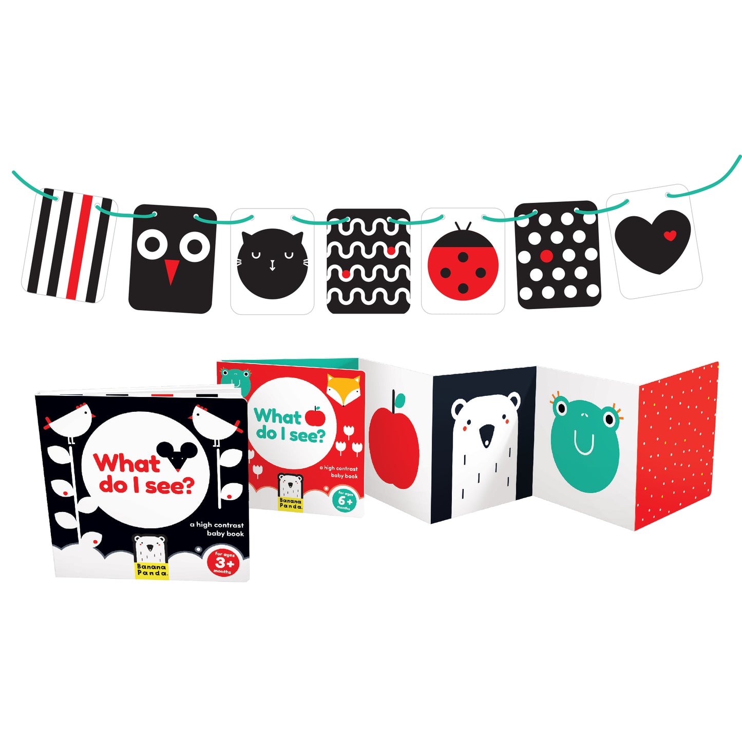 High Contrast Baby Pack 0+/3m+/6m+