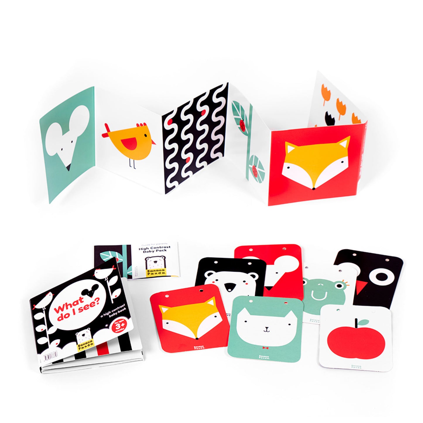 High Contrast Baby Pack 0+/3m+/6m+