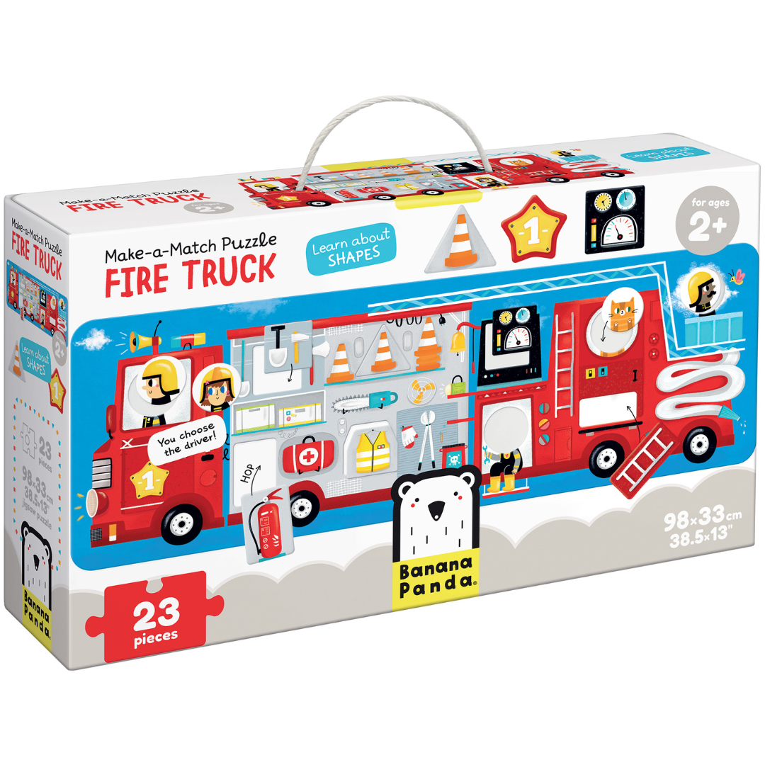 Puzzle Gigante - Camião dos Bombeiros