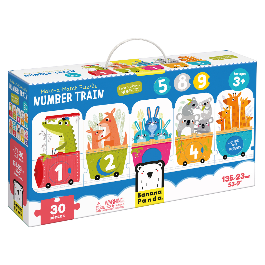 Puzzle Gigante - Comboio dos Números
