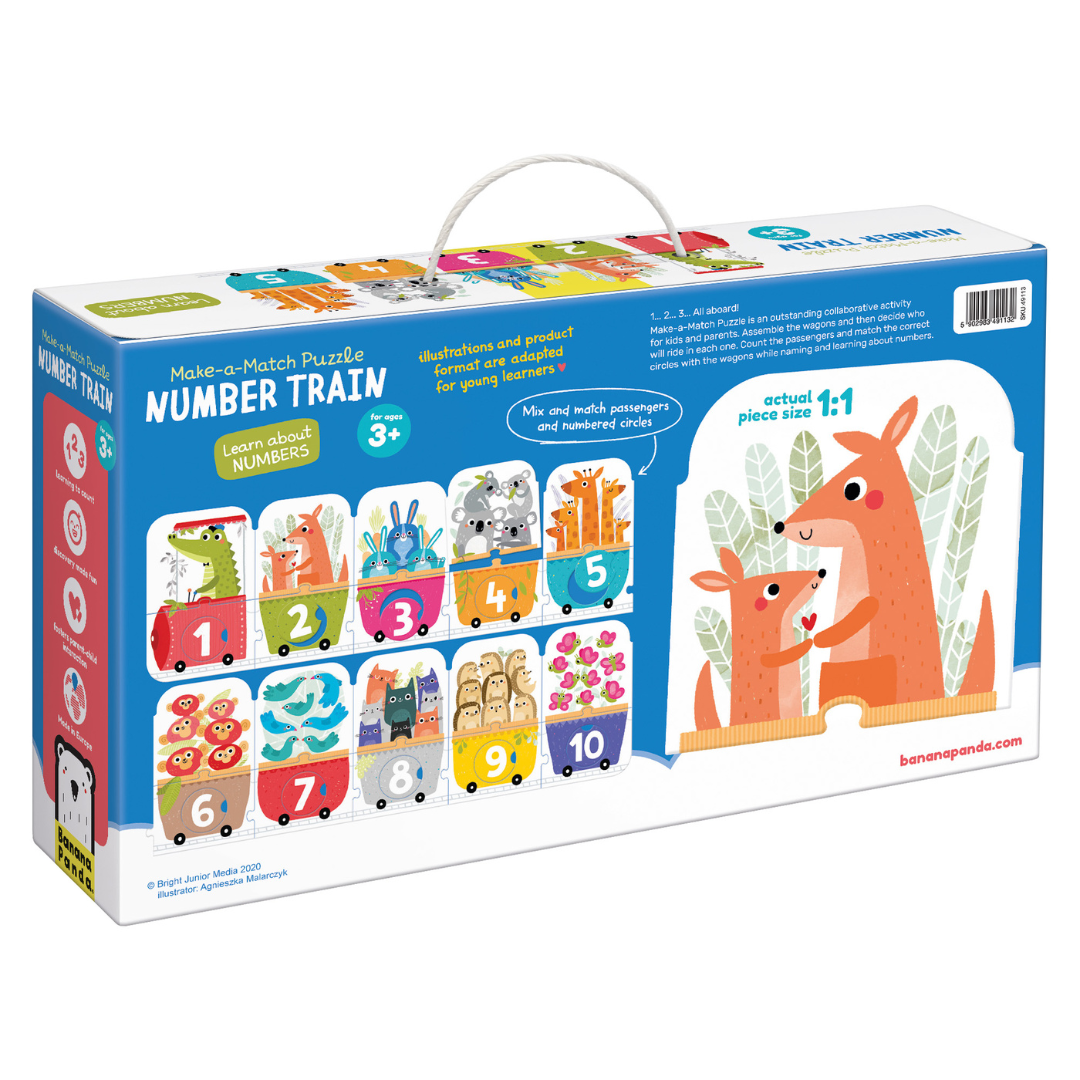 Puzzle Gigante - Comboio dos Números