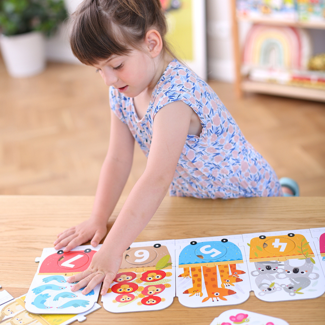 Puzzle Gigante - Comboio dos Números