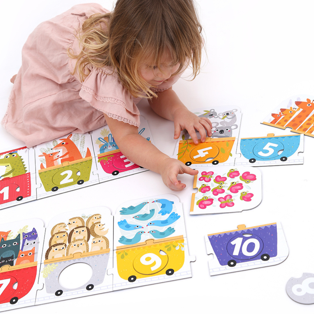 Puzzle Gigante - Comboio dos Números