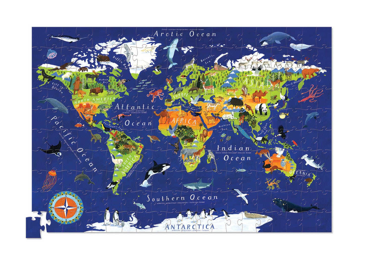 Puzzle Mapa Mundo