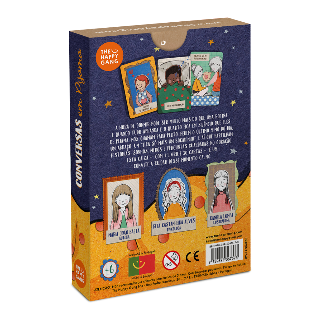 Flashcards - Conversas em Pijama