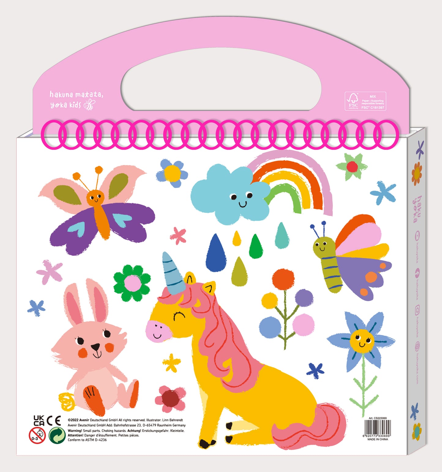 O meu primeiro Kit para colorir - Unicórnios