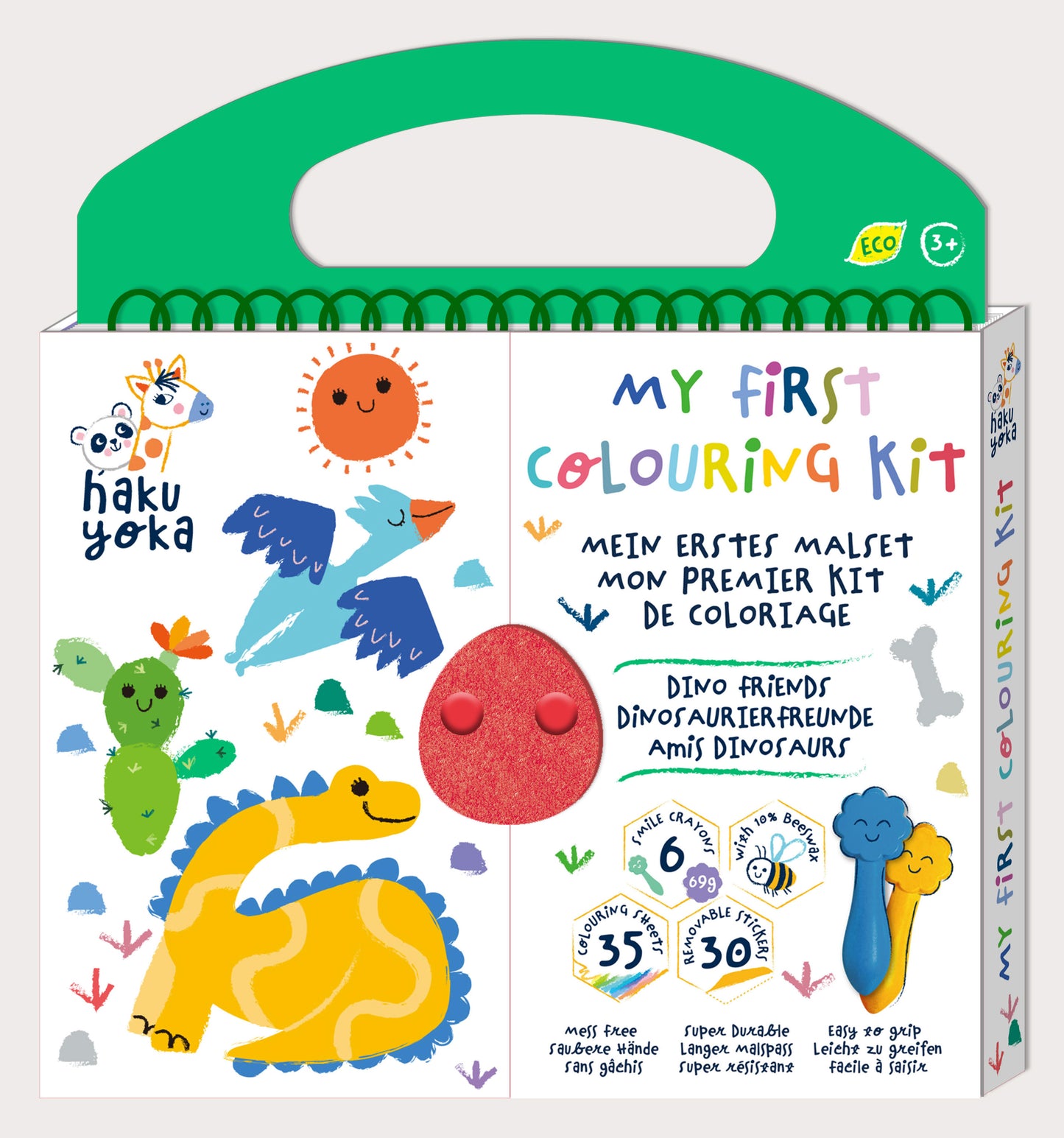 O meu primeiro Kit para colorir - Dinossauros