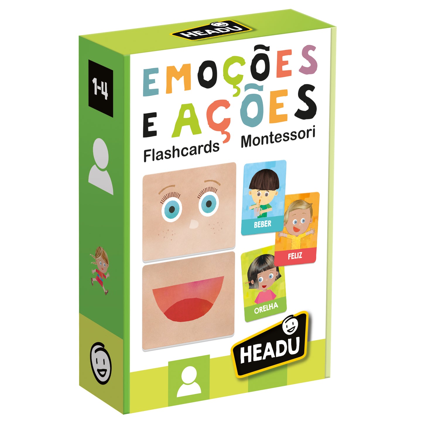 Flash cards Ações e Emoções Montessori