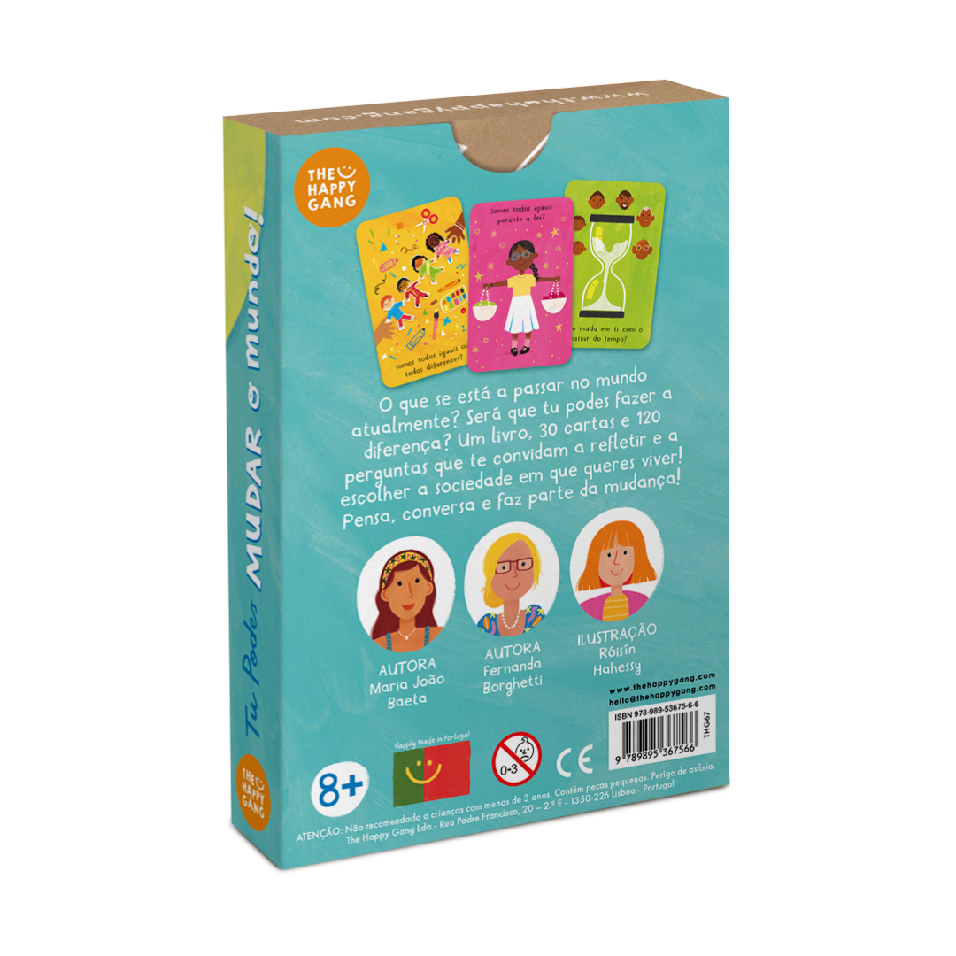 Flashcards - Tu podes mudar o mundo