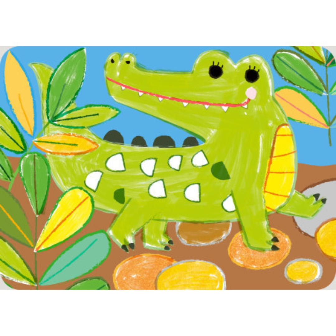 Art To Go Gel-Painting - Animais da Selva