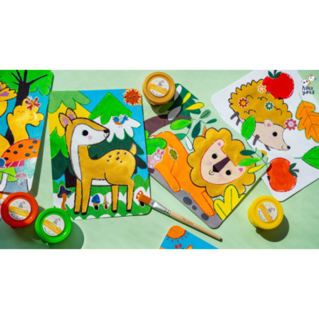 Art To Go Gel-Painting - Animais da Selva