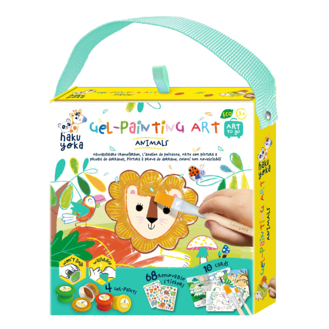 Art To Go Gel-Painting - Animais da Selva
