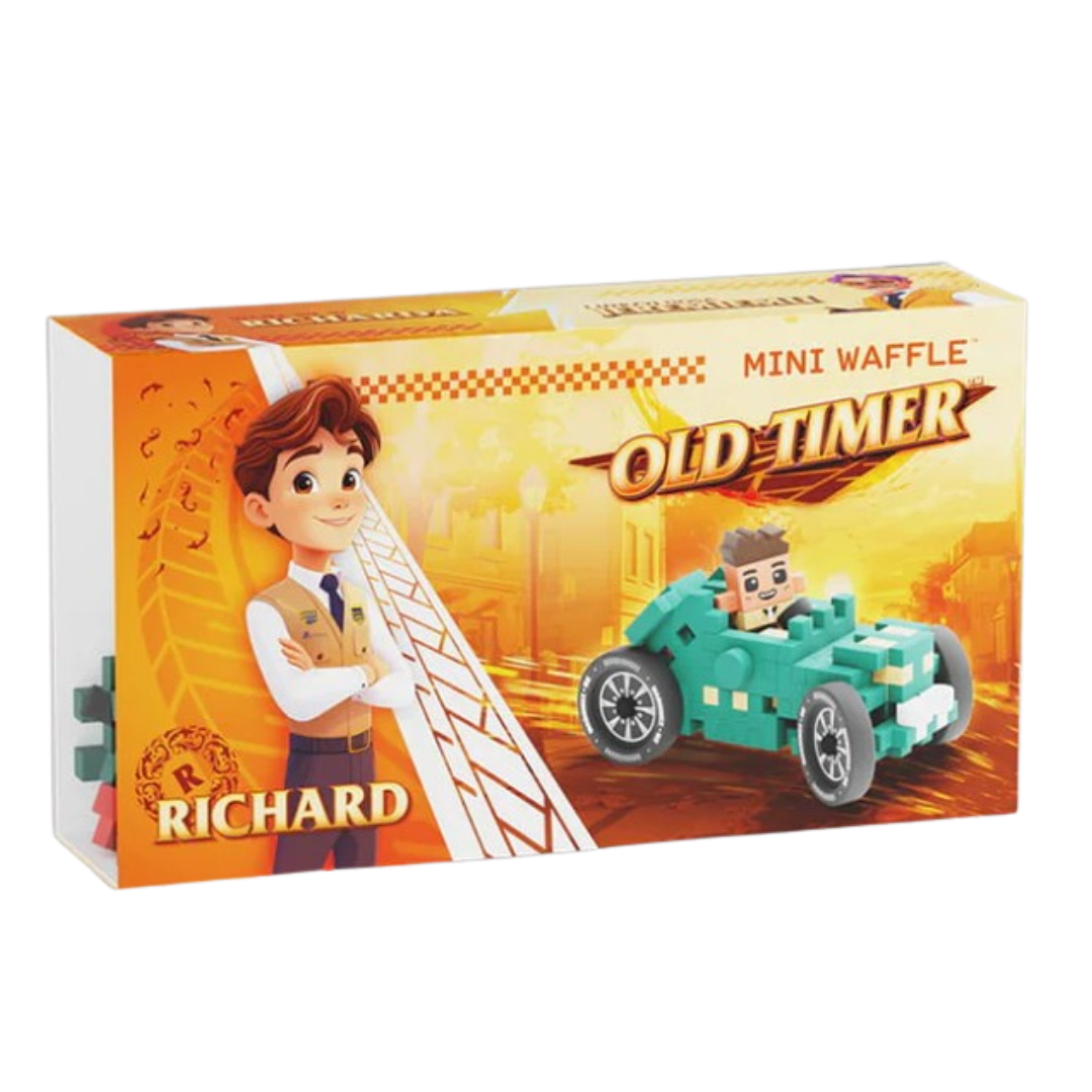 Old Timer Richard - Mini Waffle Marioinex